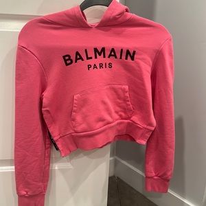 Balmain hoodie kids size 12. Negotiable for price.